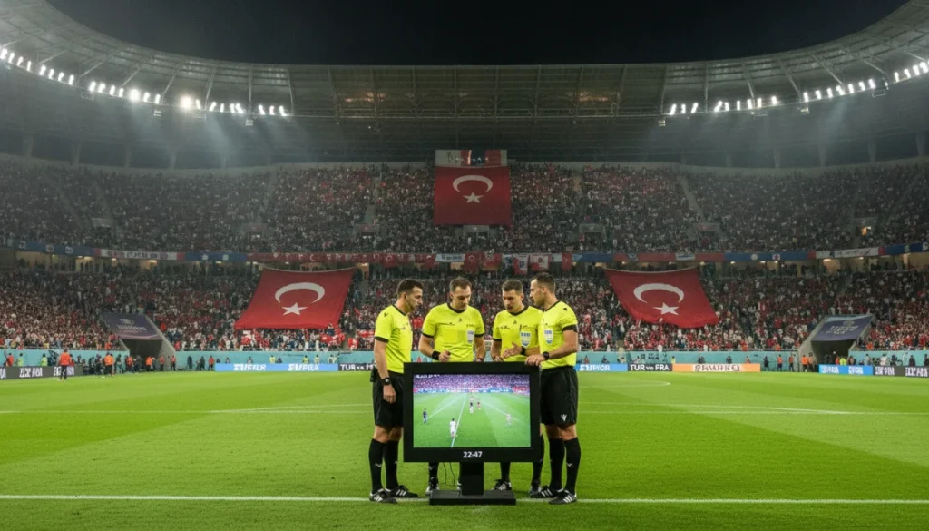 Türkiye-Fransa Maçında VAR Gerginliği Yükseldi